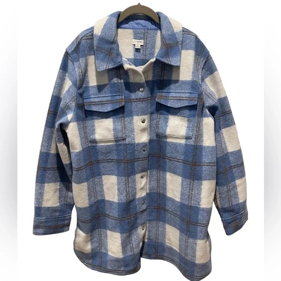 J CREW Longline Shirt Jacket - Picture 11 of 16